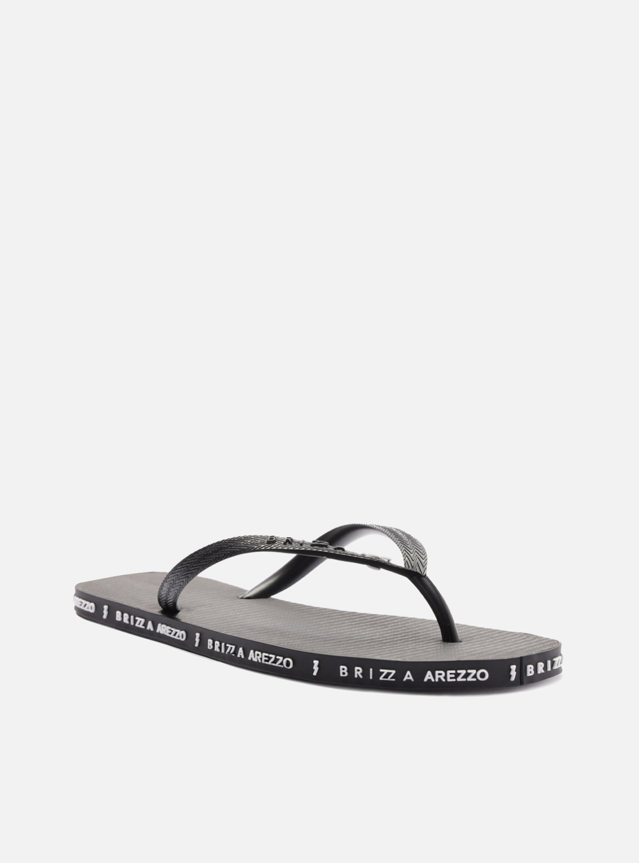 Chinelo de Dedo Preto Sola Brizza — foto 2