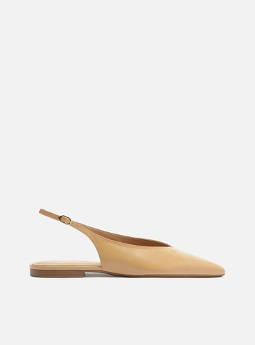 Sapatilha Nude Slingback