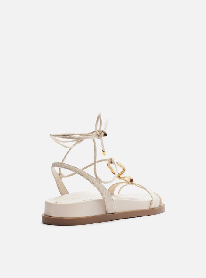 Sandália Papete Off-White Corrente Amarração