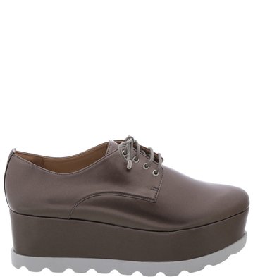 Oxford Flatform Tratorado Prata Velho