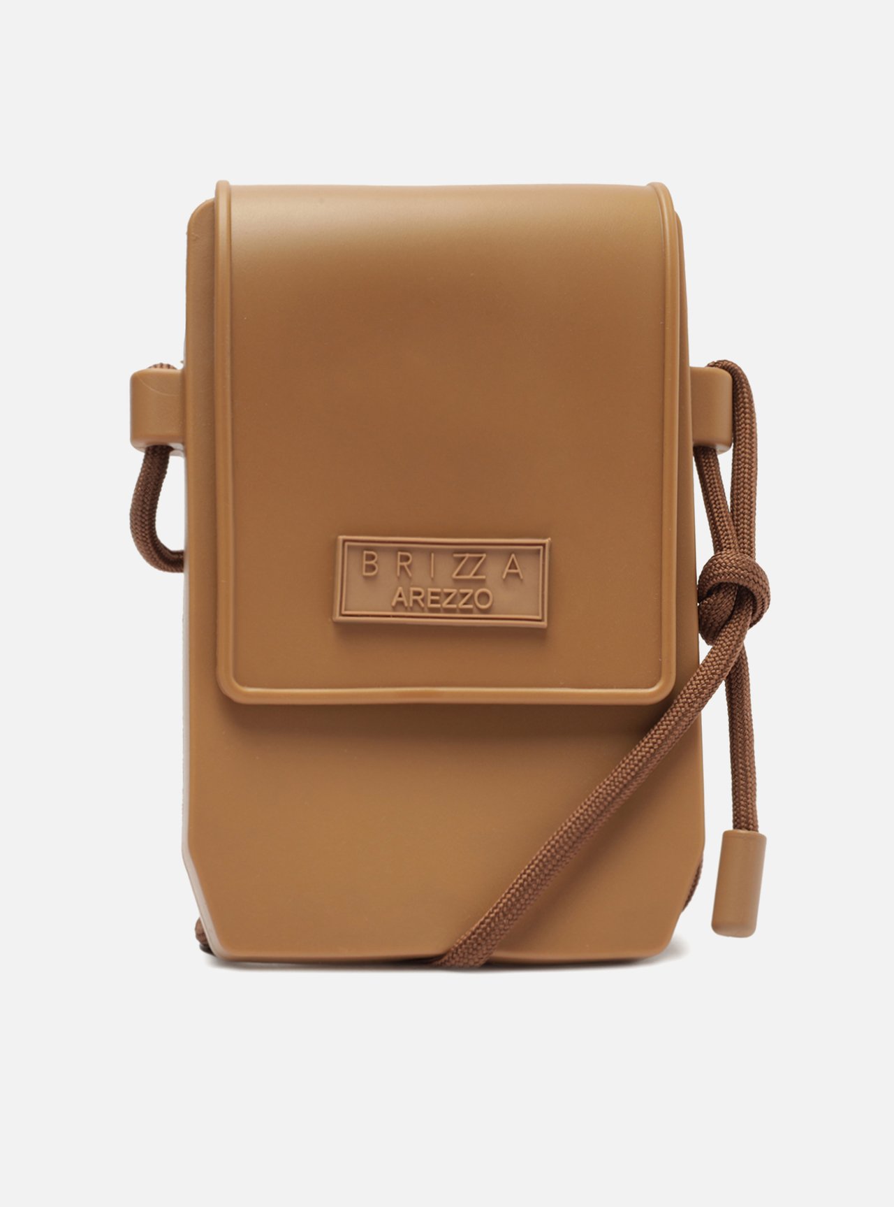 Mini Bolsa Porta-Celular Marrom Tina Brizza Triya | Arezzo