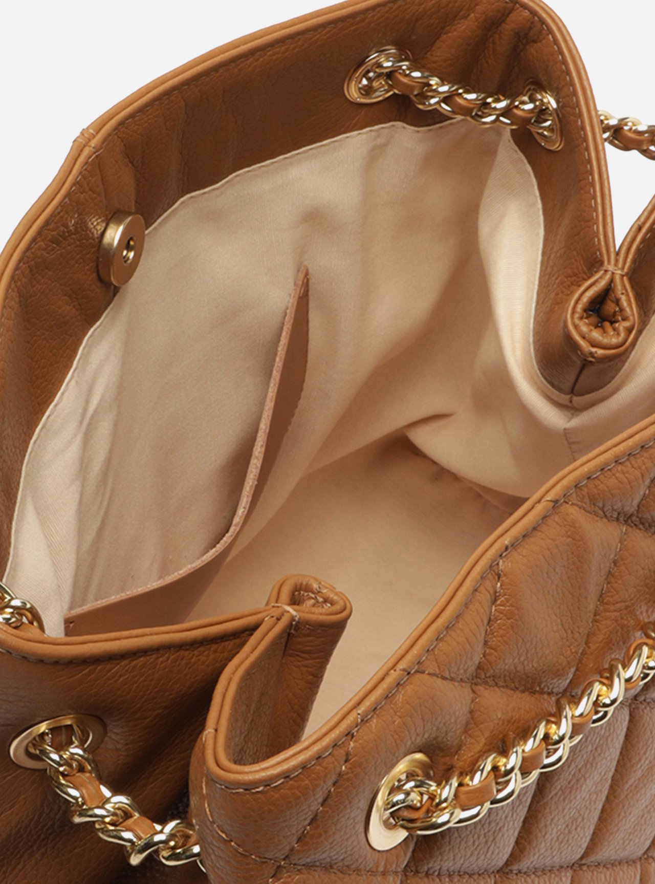 Bolsa Marrom Tote Grande — foto 4