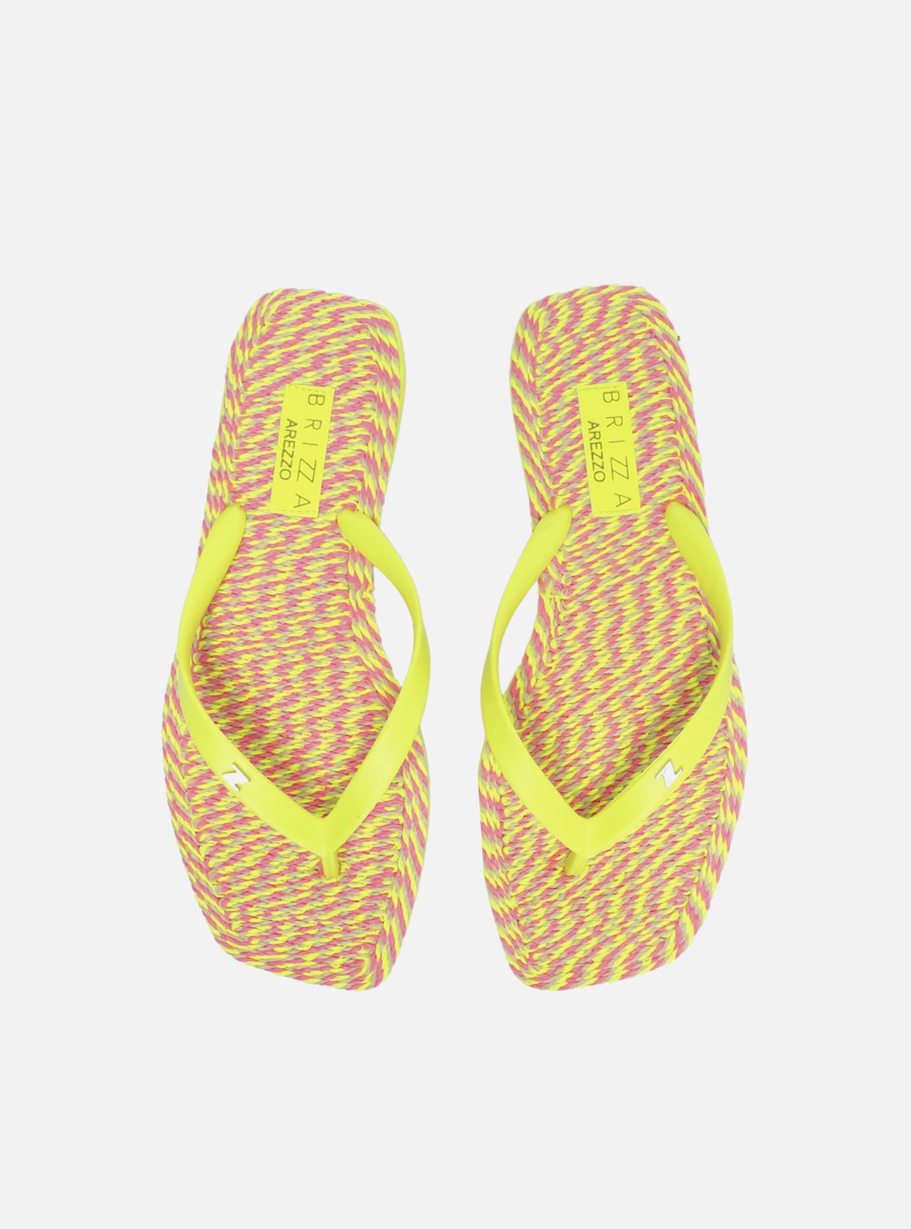Chinelo de Dedo Amarelo Lime Fluo Brizza — foto 5