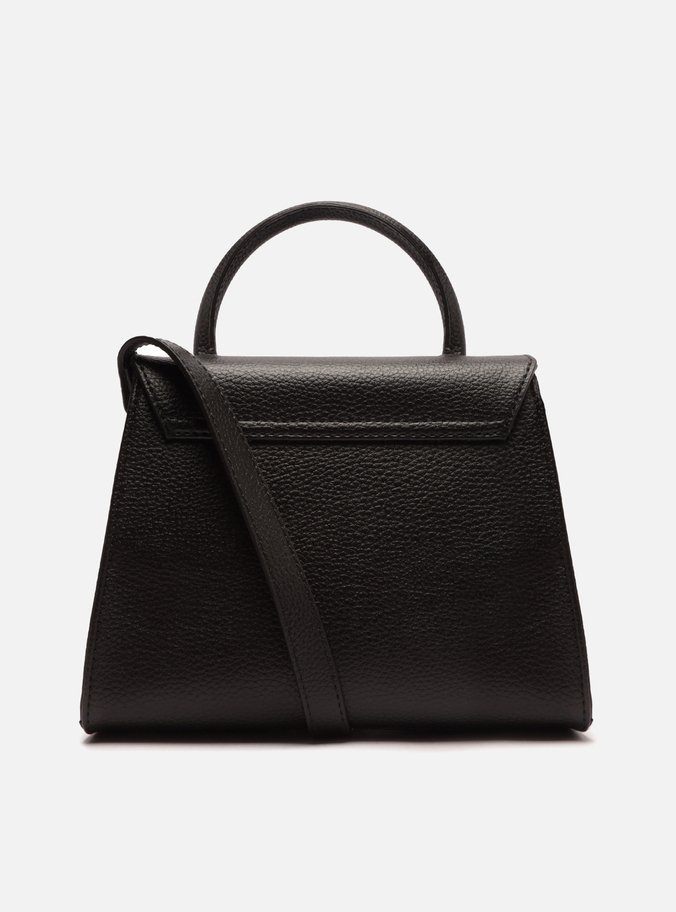 Bolsa Satchel Preta Iara Média Sporty Club