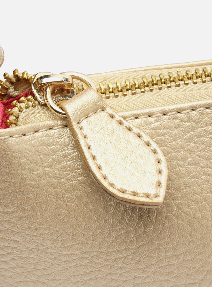 Bolsa Tiracolo Dourada Luisa Pequena
