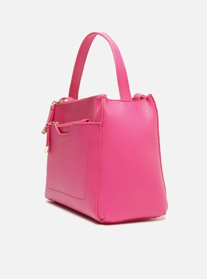 Bolsa Rosa Tote Média