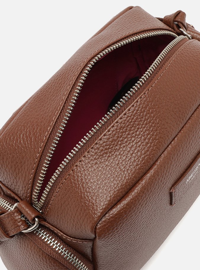 Bolsa Marrom Tiracolo Média