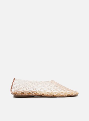 Arezzo — Sapatilha Rosa Bico Redondo Mesh