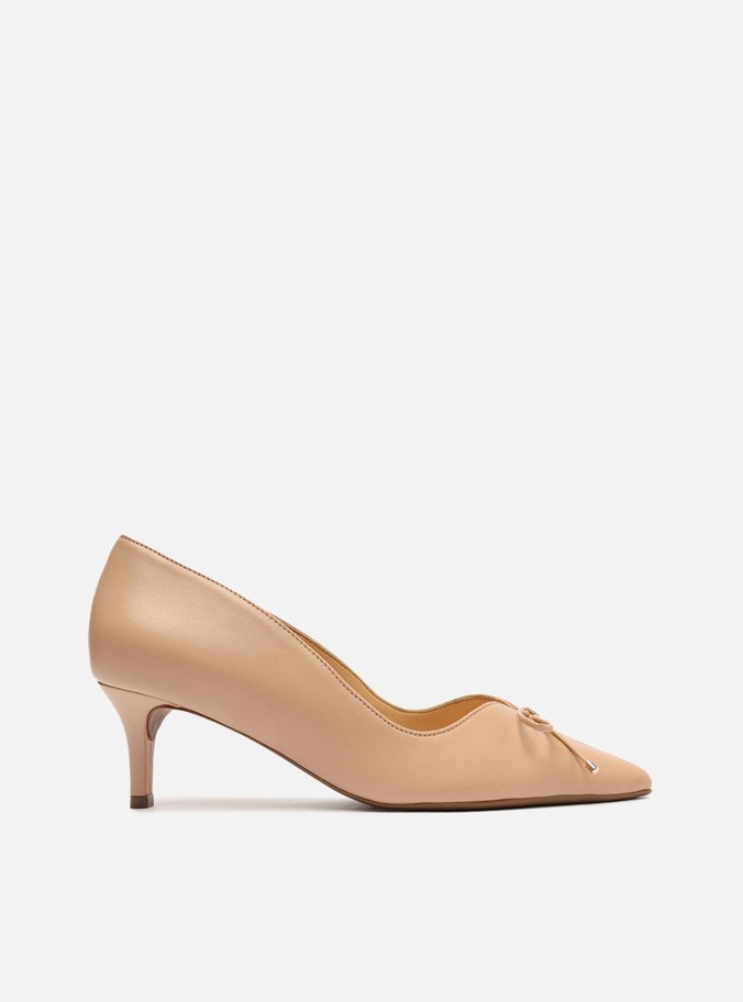 Scarpin bege arezzo shop