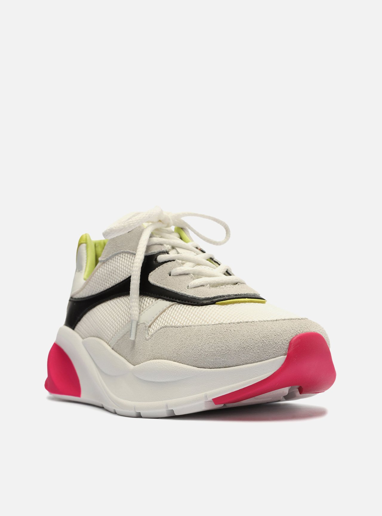 Tênis Branco Multimaterial ZZ Mov Sport Color | Arezzo