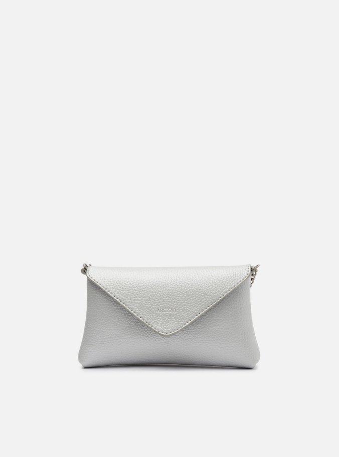 Bolsa Tiracolo Prata Giorno Pequena Envelope