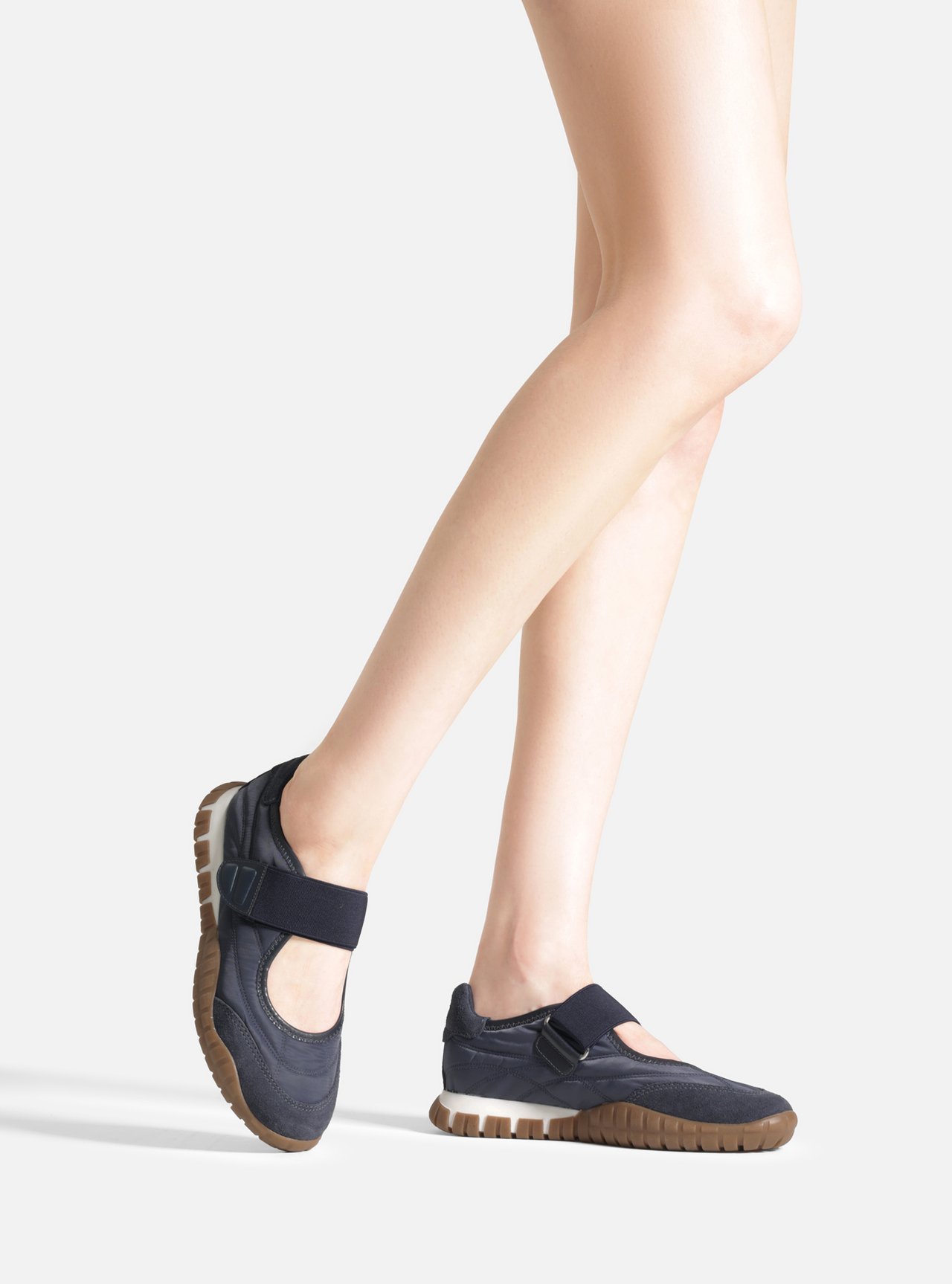 Tênis Sapatilha Azul Suede Sola Emborrachada — foto 6