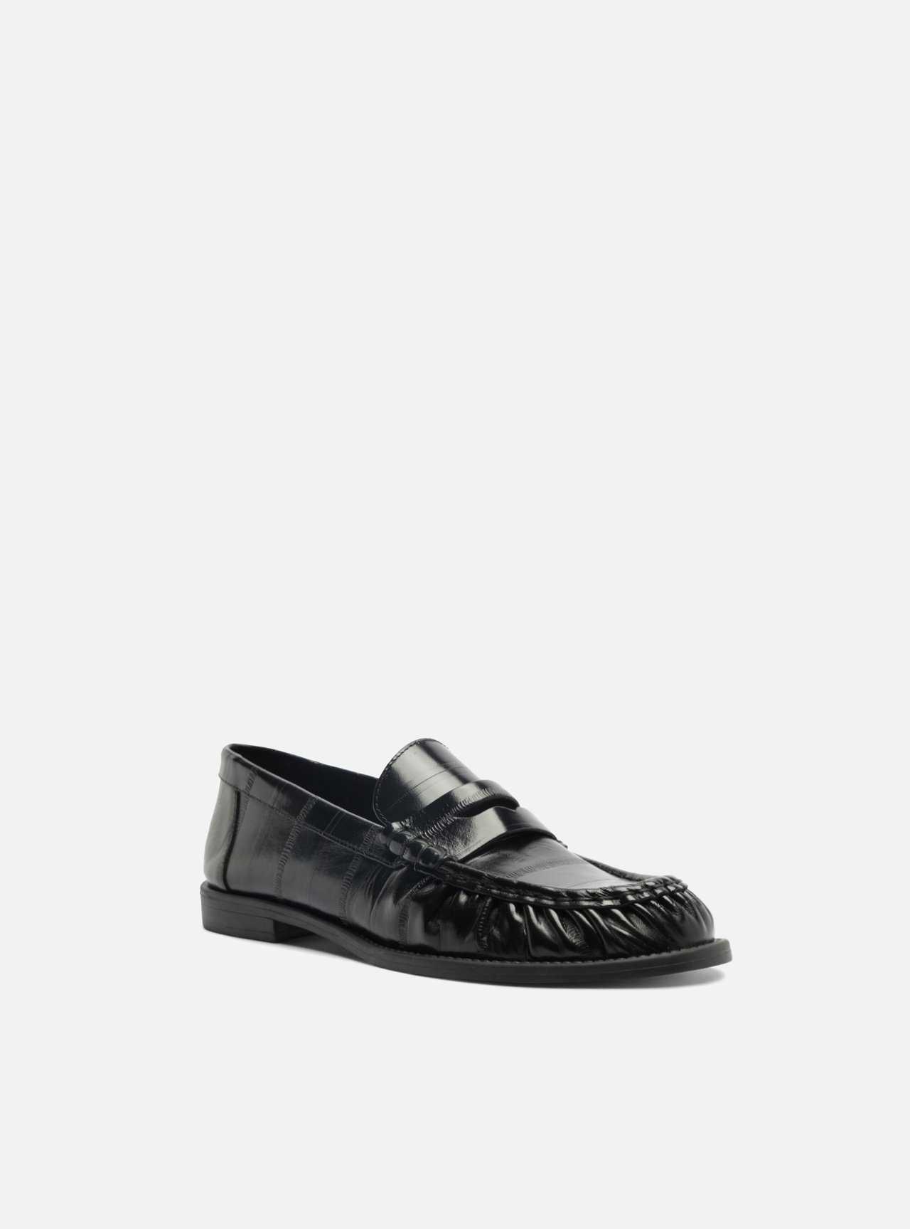 Mocassim Preto Couro — foto 2