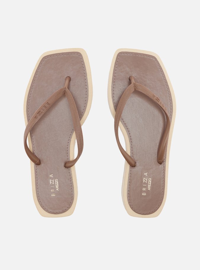 Chinelo de Dedo Square Bicolor Brizza Color