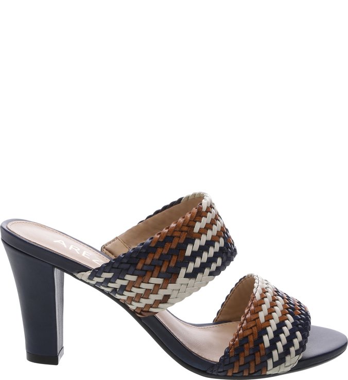 Mule Trança Office Blue