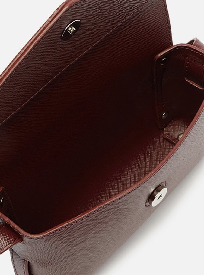 Bolsa Tiracolo Vermelha Pequena Envelope