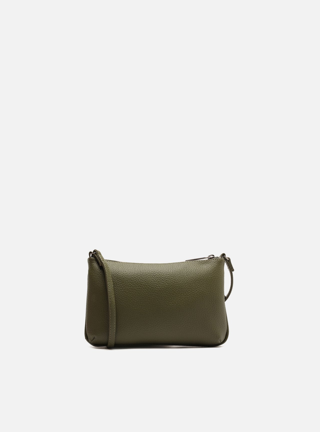 Bolsa Tiracolo Verde Pequena Metais — foto 3