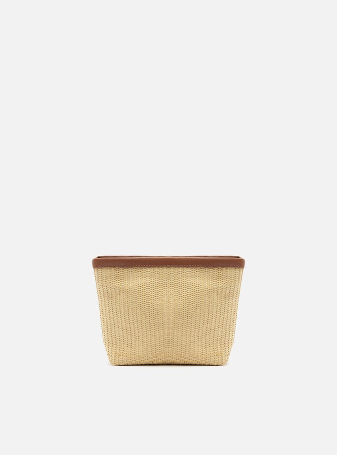 Necessaire Marrom Palha Brizza