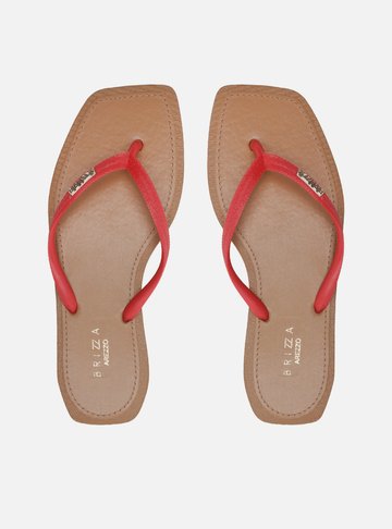 Chinelo de Dedo Multicolorido Square Recouro