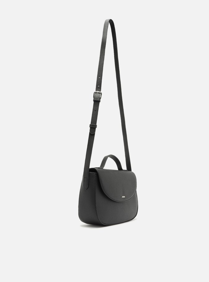 Bolsa Tiracolo Preta Média
