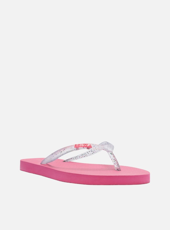 Chinelo de Dedo Rosa Glitter Essential