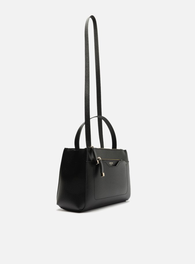 Bolsa Tote Preta Emilly Média Pouch