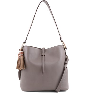 Bolsa Tiracolo Tutti Cinza