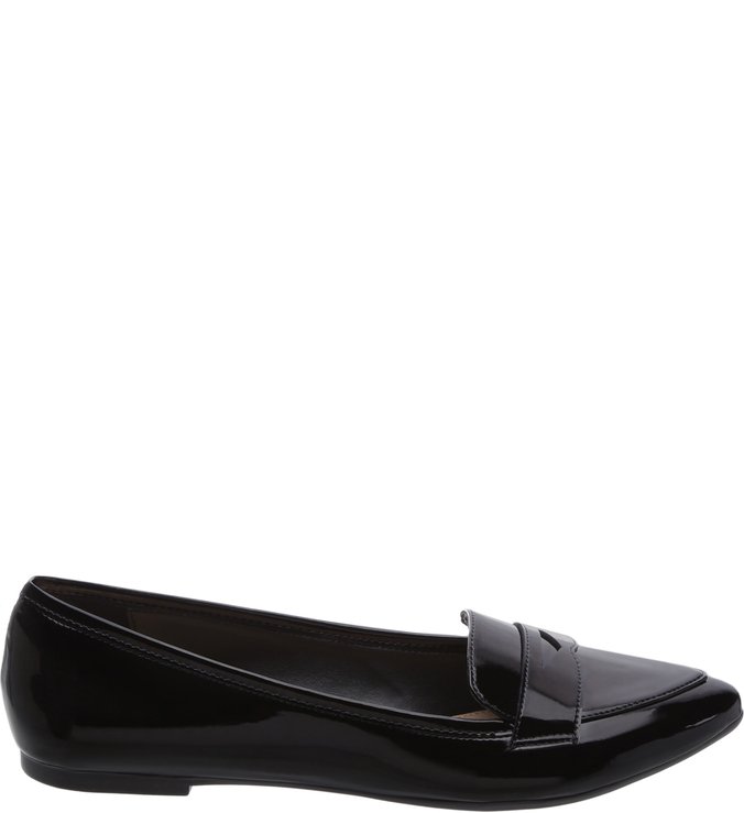Mocassim Tomboy Verniz Preto