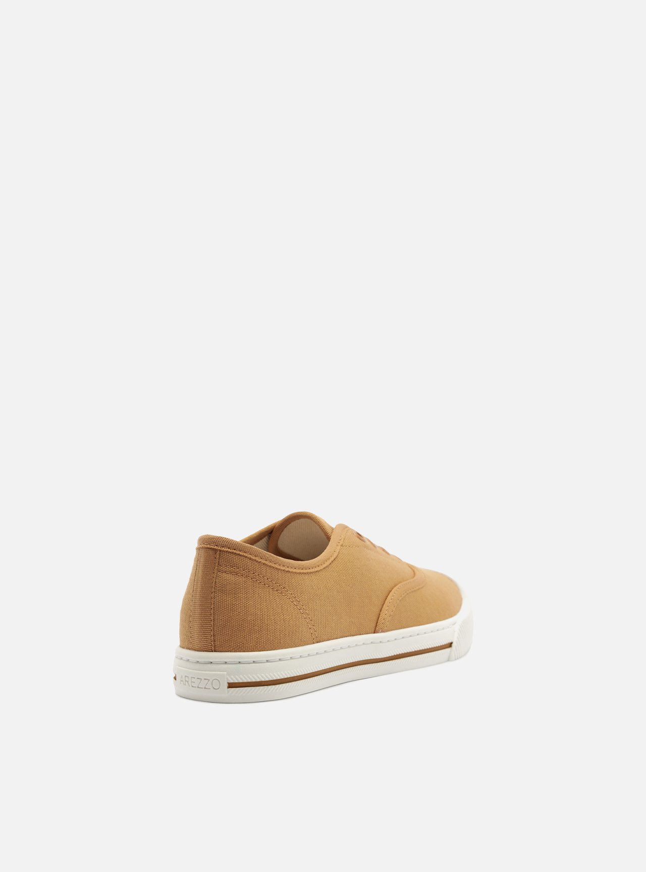 Tênis Slip On Marrom Lona Elástico — foto 3