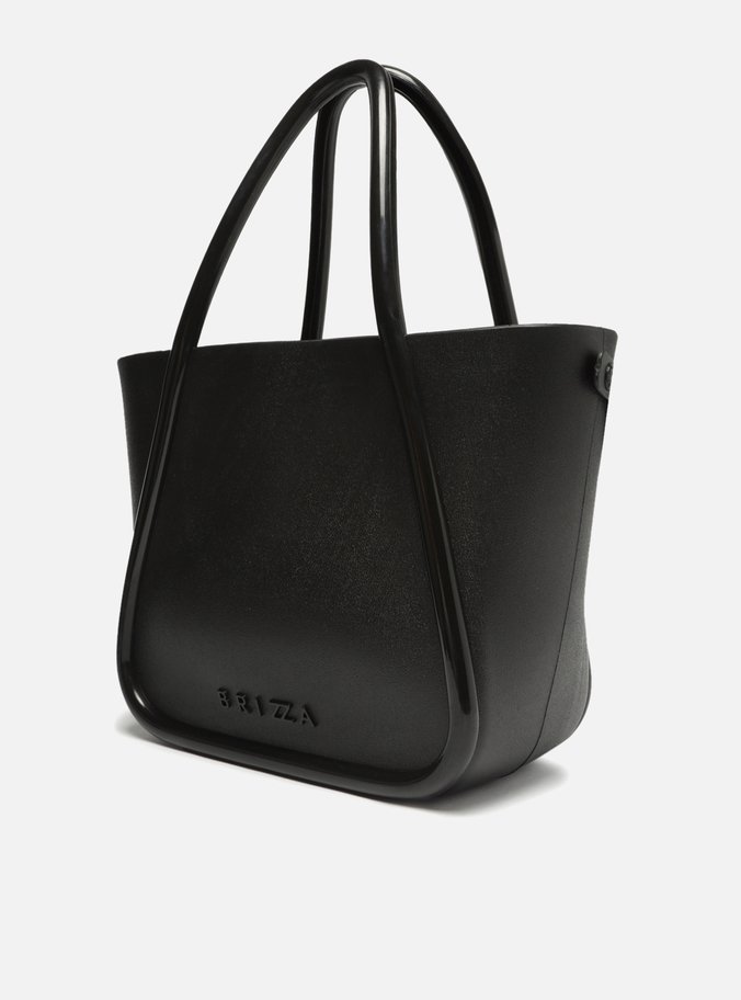 Bolsa Tote Preta Grande Brizza Basics
