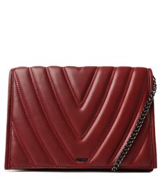 Bolsa Tiracolo Vermelha Matelassê Média