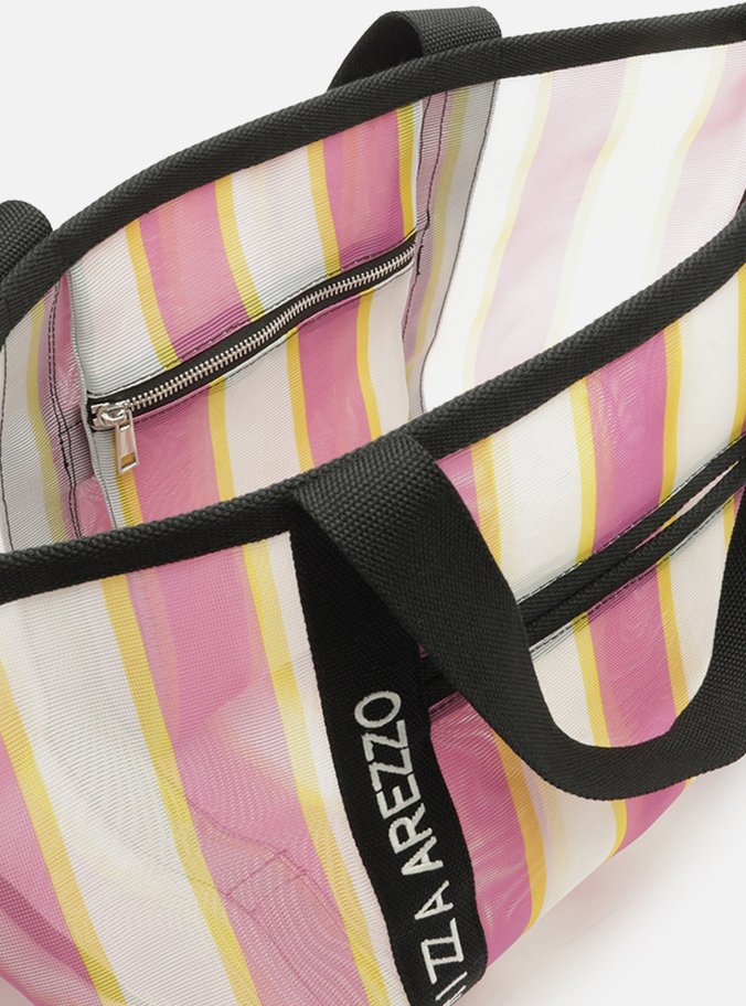 Bolsa Shopping Multicolorida Tela Brizza