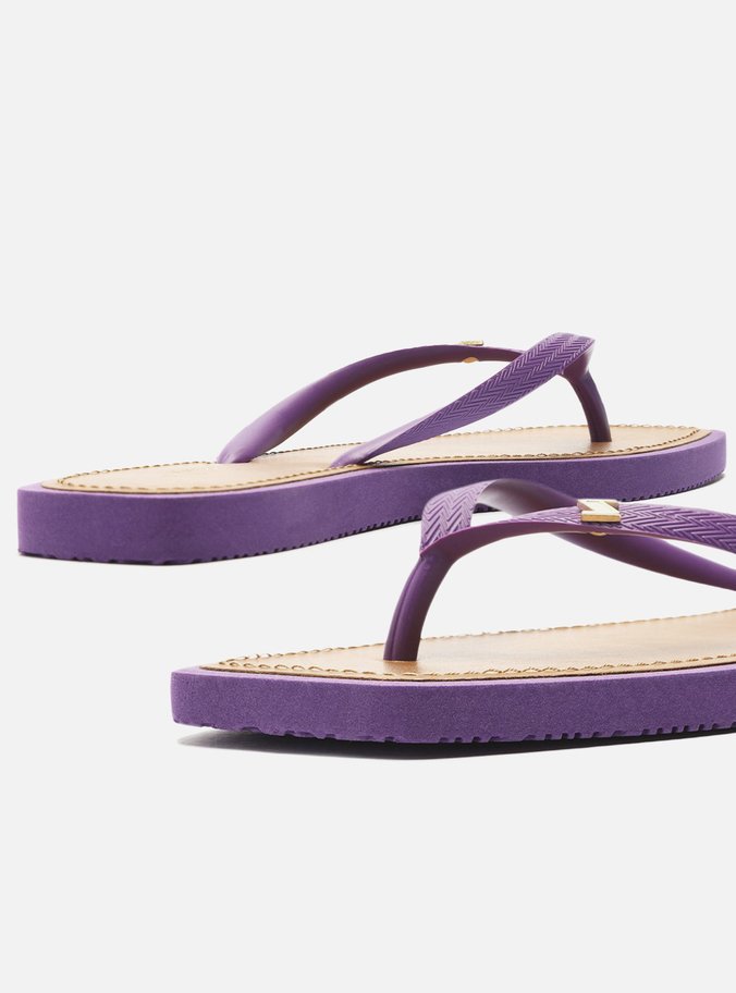 Chinelo de Dedo Roxo Brizza