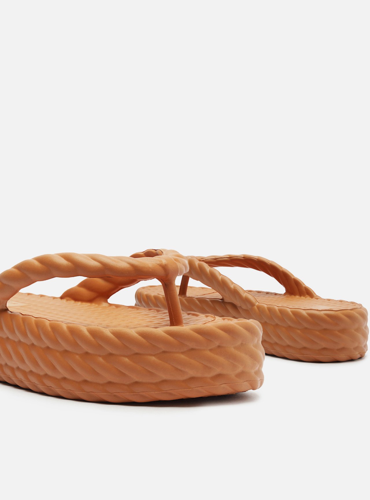 Sandália Marrom Flatform Brizza — foto 4