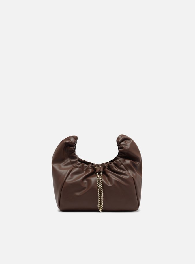 Bolsa Hobo Marrom Pequena