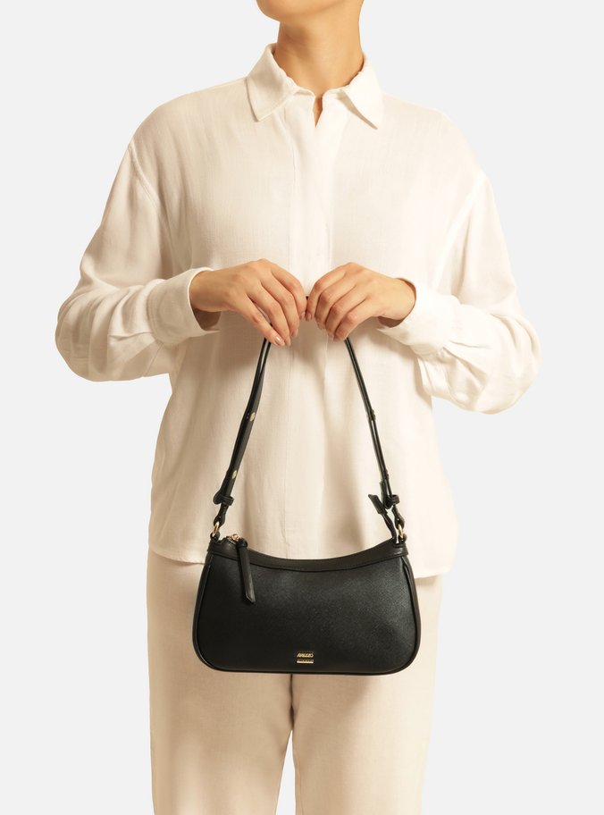 Bolsa Preta Tiracolo Pequena 