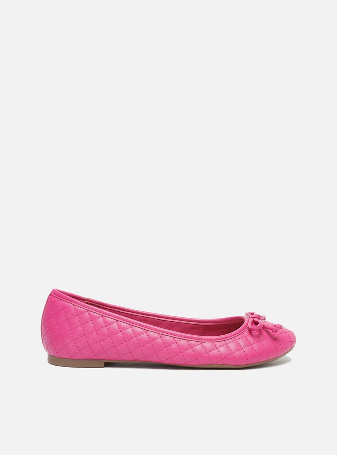 Sapatilha Rosa Matelassê Laço