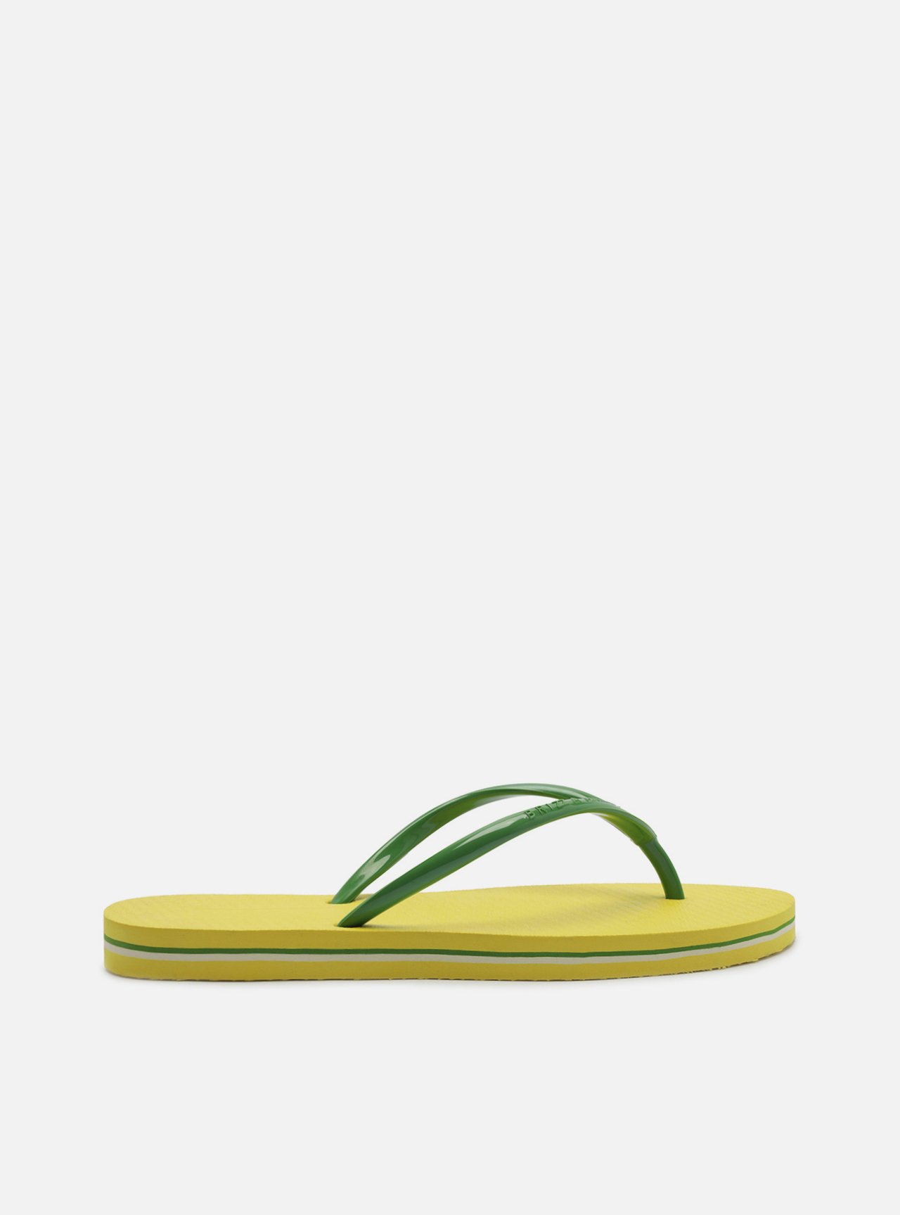 Chinelo de Dedo Verde Plataforma Tiras Brizza — foto 3