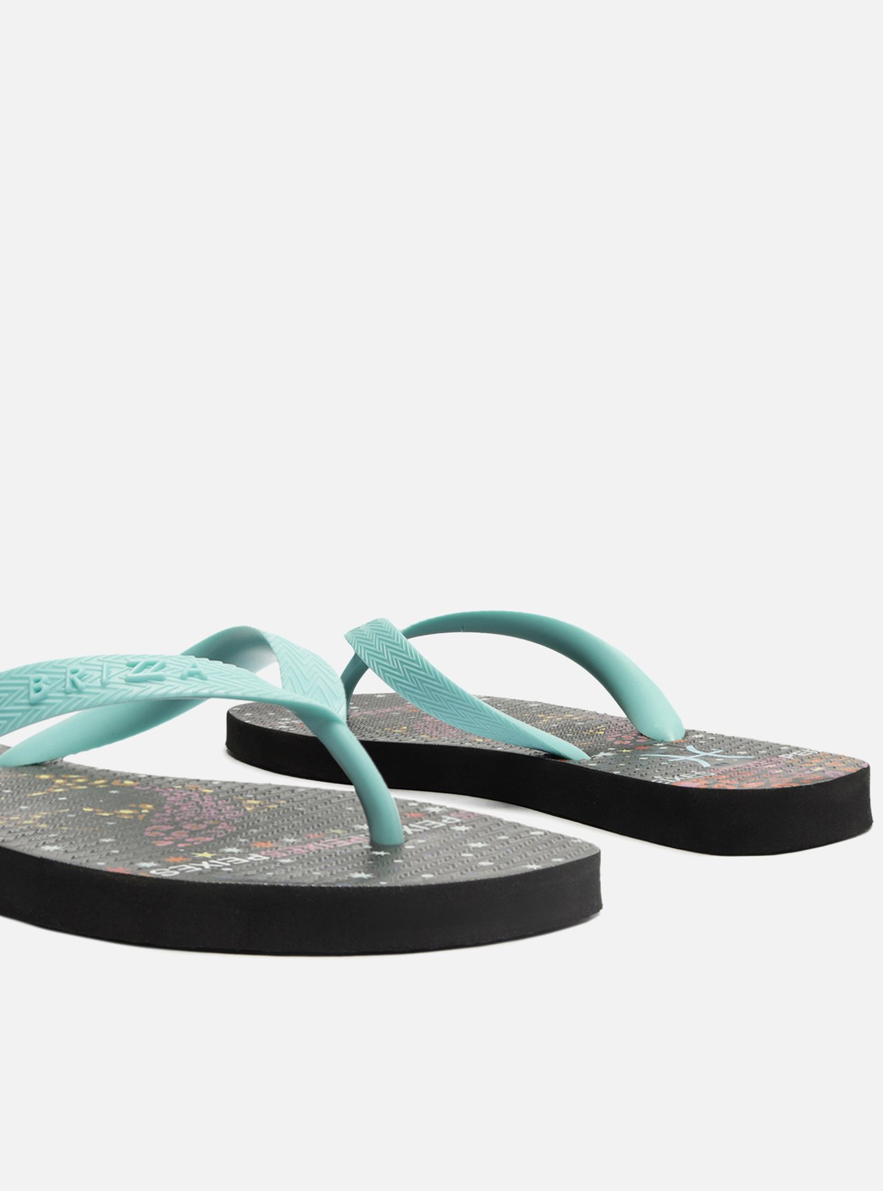 Chinelo de Dedo Azul Peixes Signos Brizza — foto 5