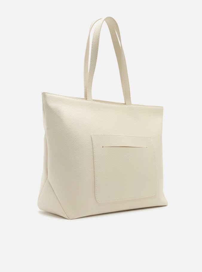 Bolsa Shopping Off-White Grande