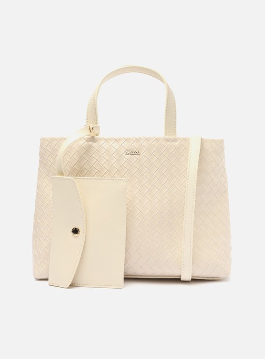 Bolsa Tote Off-White Média