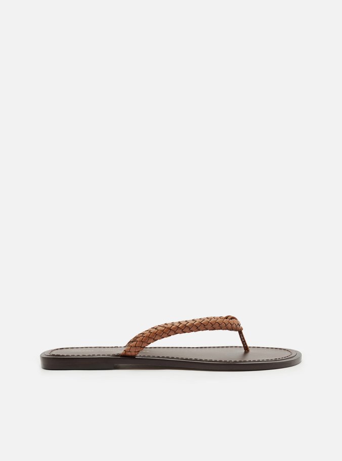 Rasteira Marrom Flip Flop Lenny Niemeyer