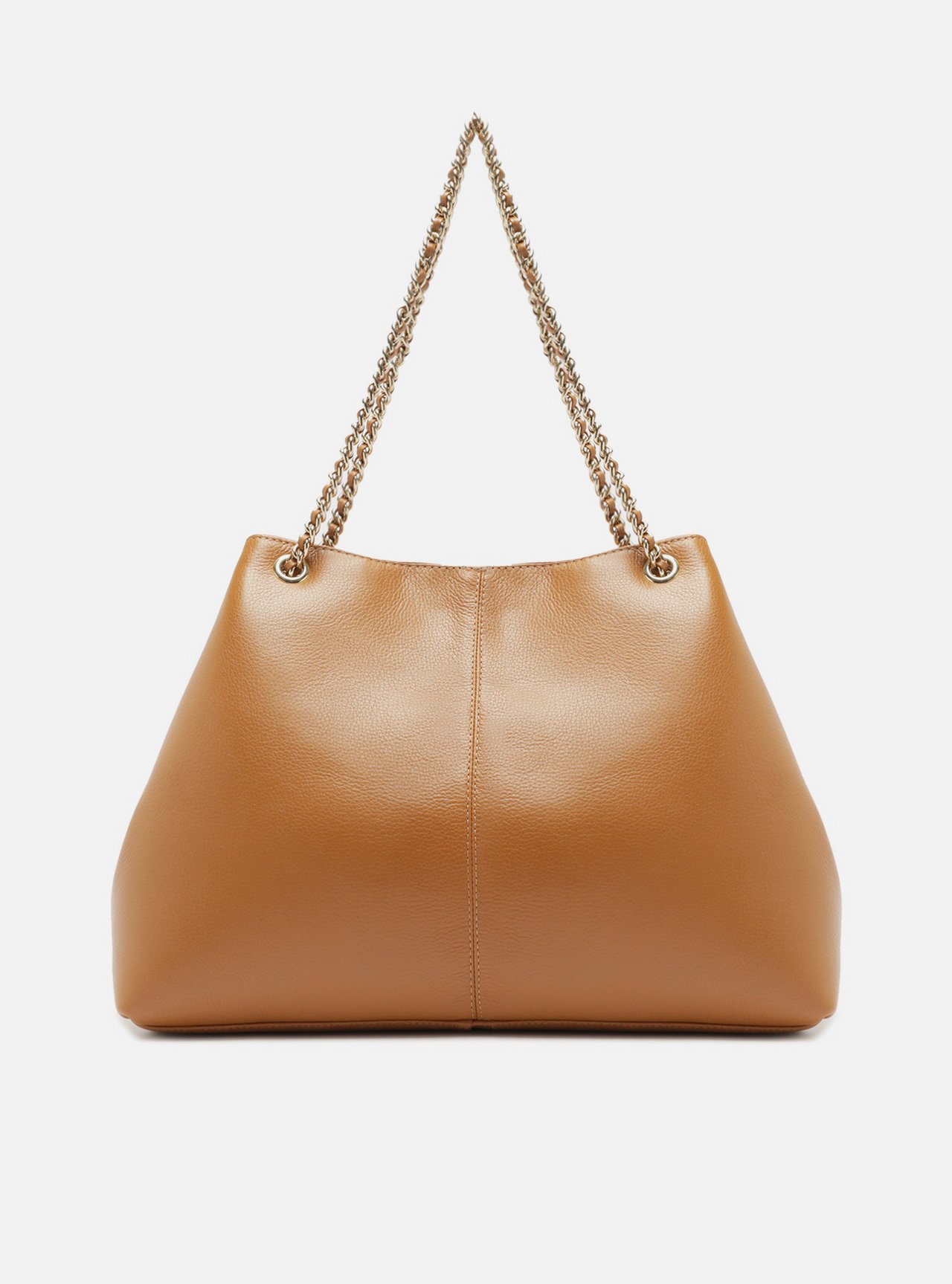 Bolsa Tote Marrom Couro Matelassê Grande — foto 3