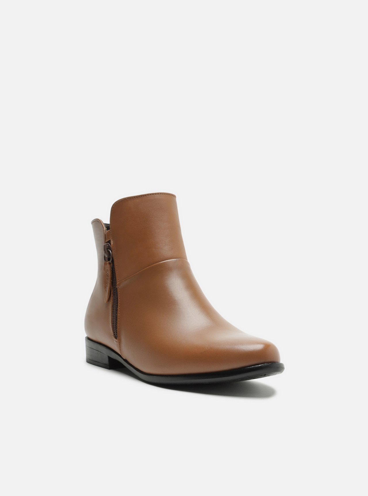 Bota Couro Cano Curto Light Toast — foto 2