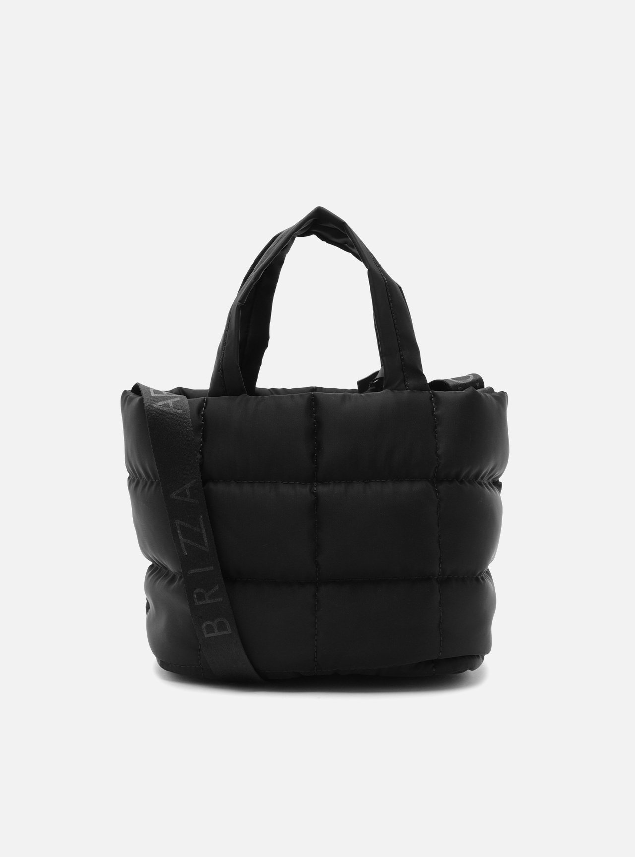 Bolsa Tote Preta Média Matelassê Brizza — foto 3