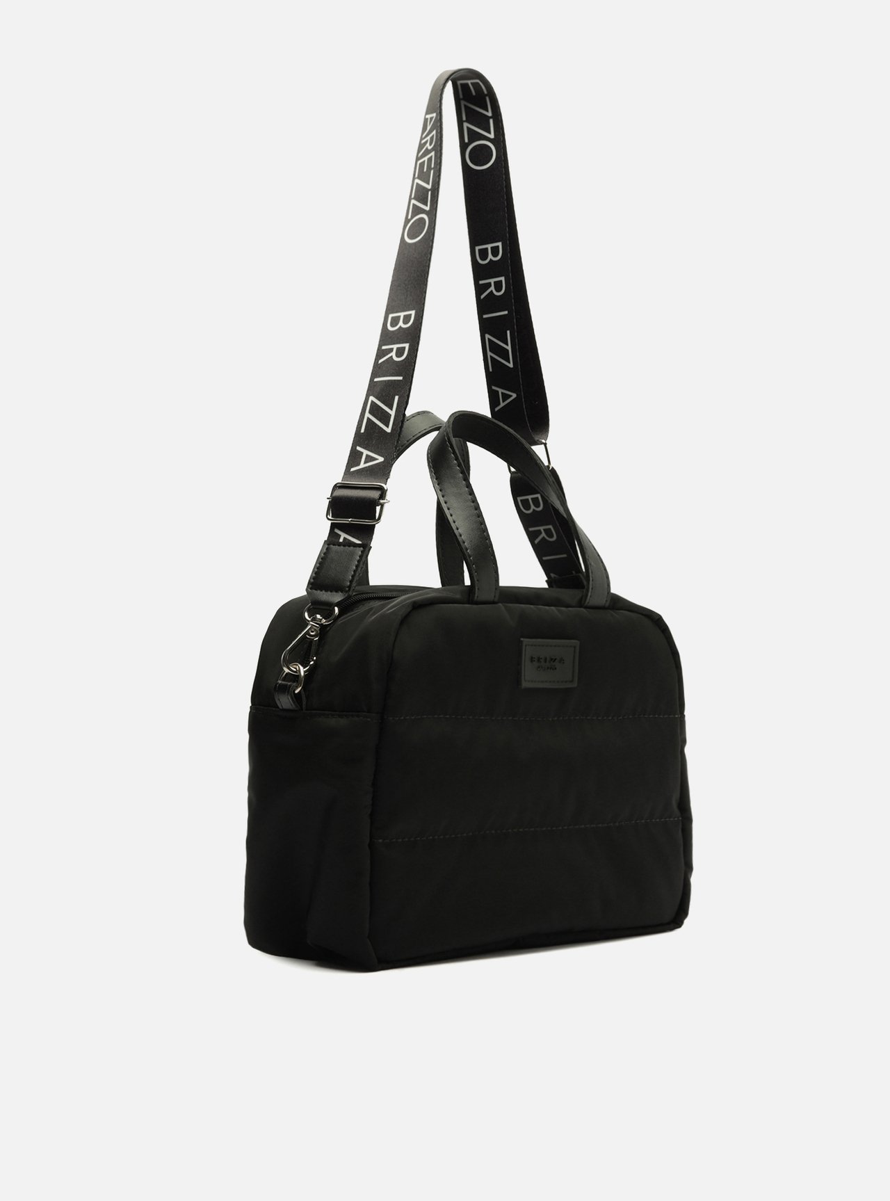 Bolsa Térmica Tiracolo Preta Nylon Gigi Média — foto 5