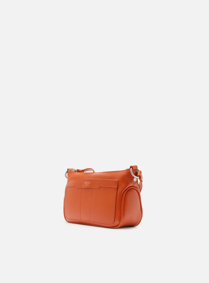 Bolsa Tiracolo Laranja Pequena Recortes