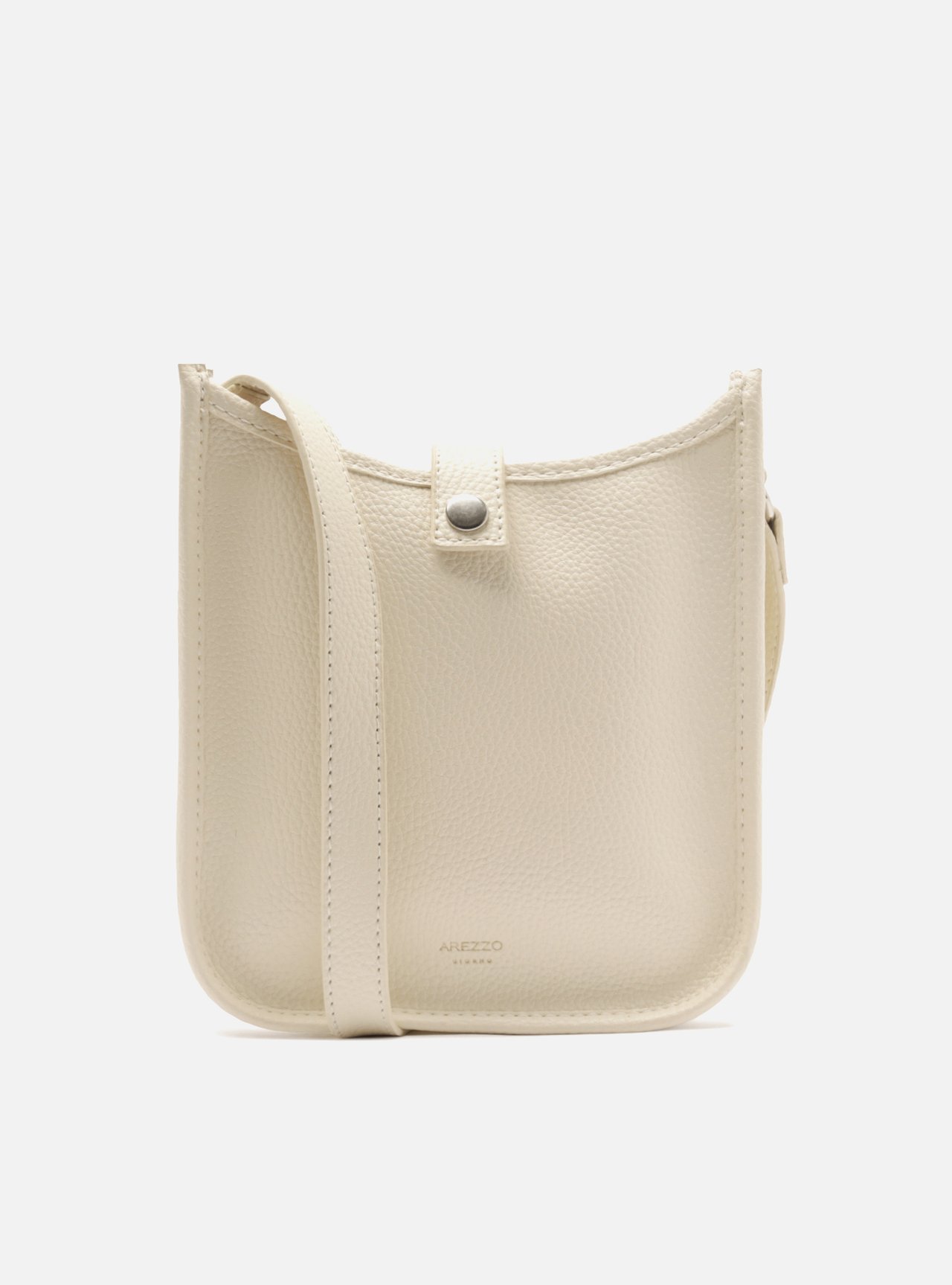 Bolsa Tiracolo Off-White Média Logo Perfurado — foto 3