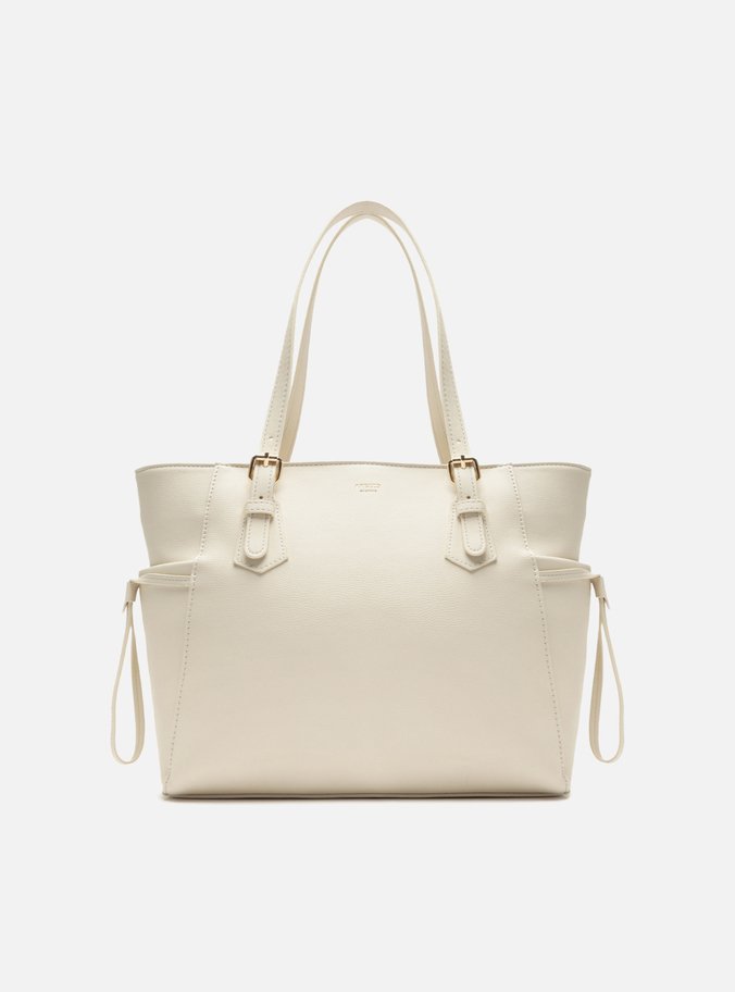 Bolsa Shopping Branca Grande
