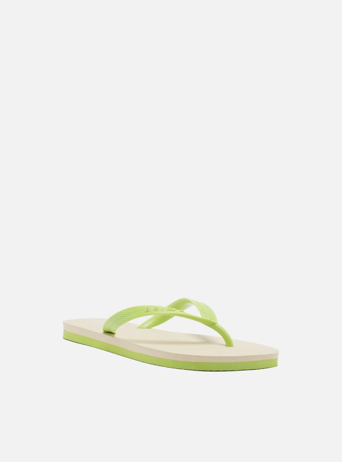 Chinelo de Dedo Verde Bicolor Roma Basics